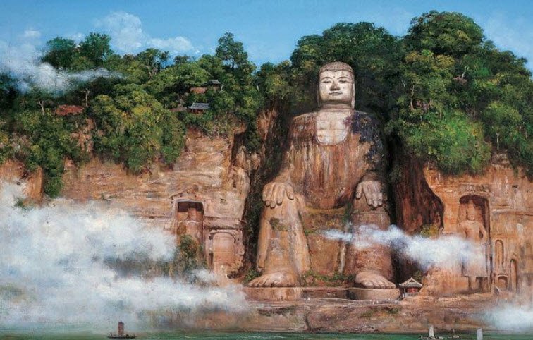 Leshan Giant Buddha, Leshan, Sichuan, China